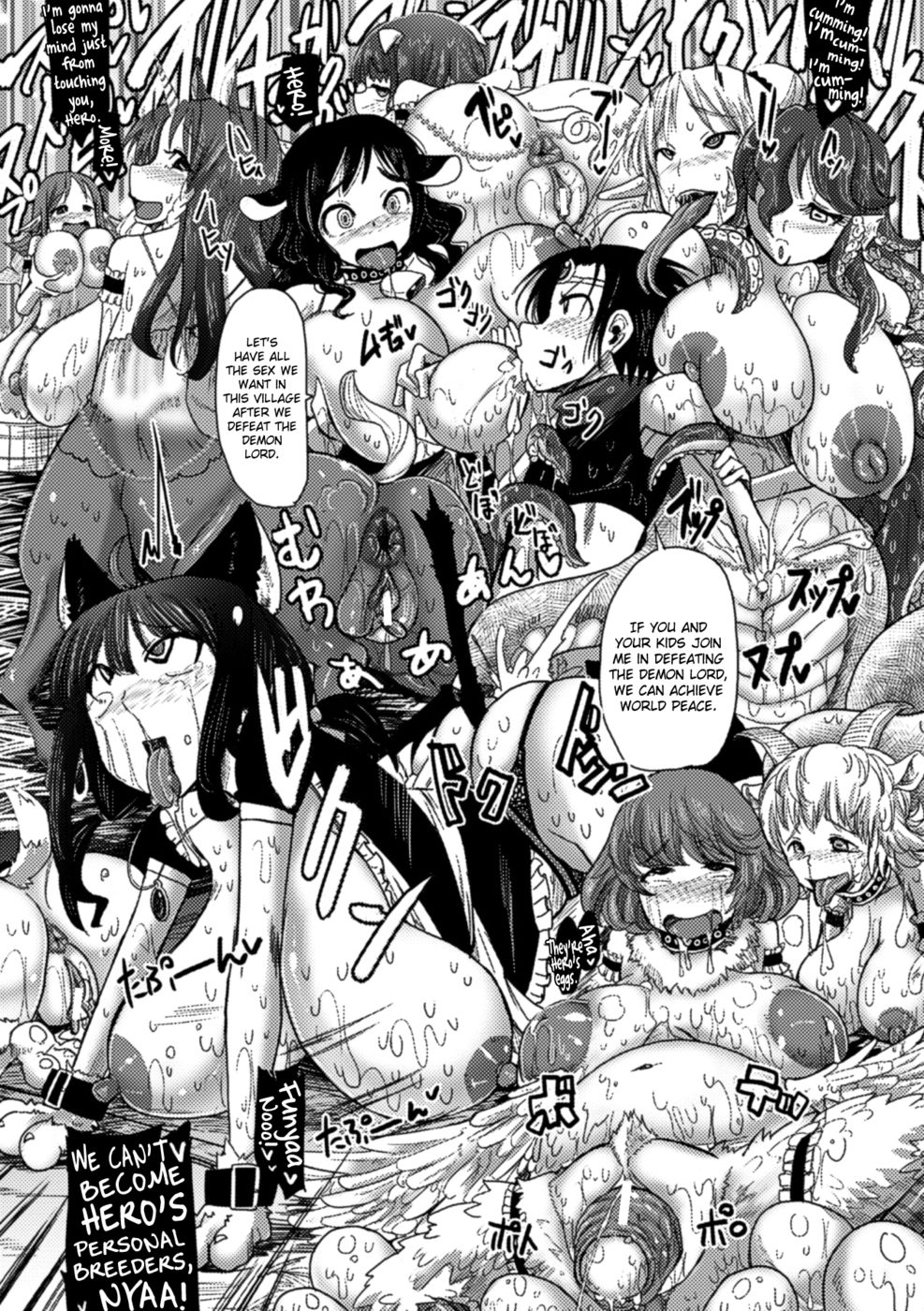 Hentai Manga Comic-Beastman Village Breeding Business-Read-14